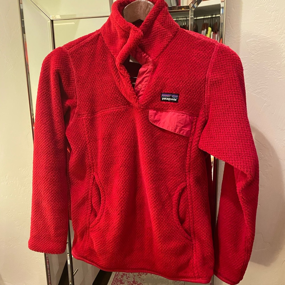 Women’s Patagonia re-tool snap t  fleece pullover
